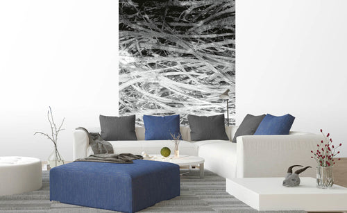 Dimex Hay Abstract II Wall Mural 150x250cm 2 Panels Ambiance | Yourdecoration.co.uk