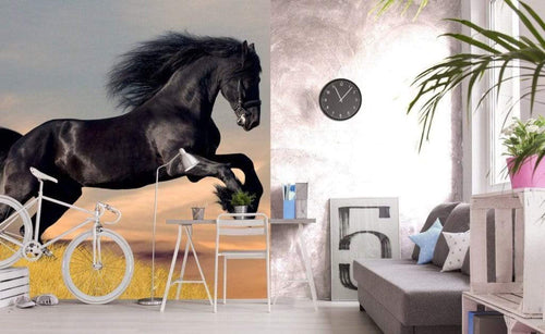 Dimex Horse Wall Mural 225x250cm 3 Panels Ambiance | Yourdecoration.co.uk