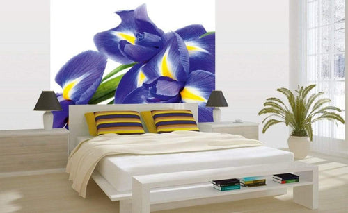 Dimex Iris Wall Mural 225x250cm 3 Panels Ambiance | Yourdecoration.co.uk