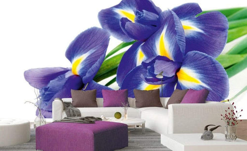 Dimex Iris Wall Mural 375x250cm 5 Panels Ambiance | Yourdecoration.co.uk