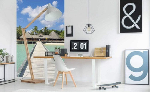 Dimex Jetty Wall Mural 150x250cm 2 Panels Ambiance | Yourdecoration.co.uk