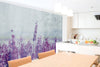 Dimex Lavender Abstract Wall Mural 375x250cm 5 Panels Ambiance | Yourdecoration.co.uk