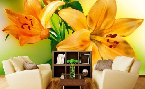 Dimex Lily Wall Mural 375x250cm 5 Panels Ambiance | Yourdecoration.co.uk