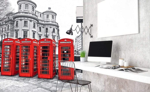 Dimex London Wall Mural 225x250cm 3 Panels Ambiance | Yourdecoration.co.uk