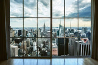 Dimex Manhattan Window View Wall Mural 375x250cm 5 Panels | Yourdecoration.co.uk