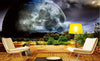 Dimex Moon Wall Mural 375x250cm 5 Panels Ambiance | Yourdecoration.co.uk