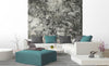 Dimex Nature Gray Abstract Wall Mural 225x250cm 3 Panels Ambiance | Yourdecoration.co.uk