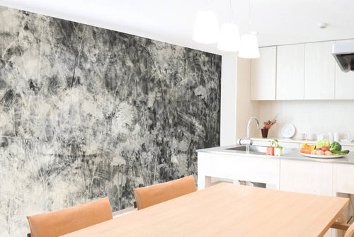 Dimex Nature Gray Abstract Wall Mural 375x250cm 5 Panels Ambiance | Yourdecoration.co.uk