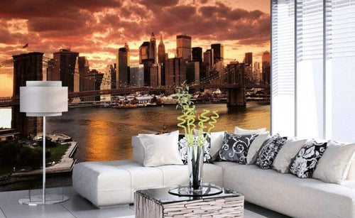 Dimex New York Wall Mural 375x250cm 5 Panels Ambiance | Yourdecoration.co.uk