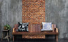 Dimex Old Brick Wall Mural 150x250cm 2 Panels Ambiance | Yourdecoration.co.uk