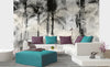 Dimex Palm Trees Abstract Wall Mural 375x250cm 5 Panels Ambiance | Yourdecoration.co.uk