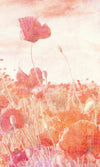 Dimex Poppies Abstract Wall Mural 150x250cm 2 Panels | Yourdecoration.co.uk