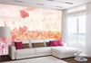 Dimex Poppies Abstract Wall Mural 375x250cm 5 Panels Ambiance | Yourdecoration.co.uk
