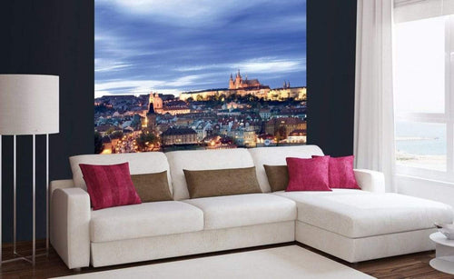 Dimex Prague Wall Mural 225x250cm 3 Panels Ambiance | Yourdecoration.co.uk