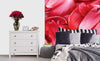 Dimex Red Petals Wall Mural 225x250cm 3 Panels Ambiance | Yourdecoration.co.uk
