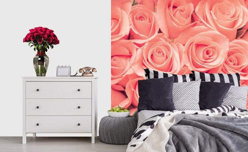 Dimex Roses Wall Mural 225x250cm 3 Panels Ambiance | Yourdecoration.co.uk