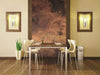 Dimex Scratched Copper Wall Mural 150x250cm 2 Panels Ambiance | Yourdecoration.co.uk