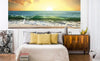 Dimex Sea Sunset Wall Mural 375x150cm 5 Panels Ambiance | Yourdecoration.co.uk
