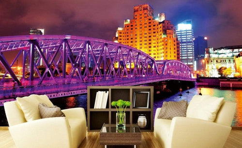 Dimex Shanghai Wall Mural 375x250cm 5 Panels Ambiance | Yourdecoration.co.uk