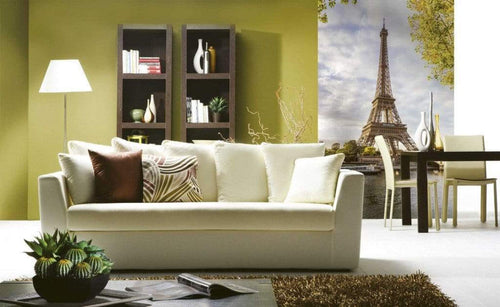 Dimex Siene in Paris Wall Mural 150x250cm 2 Panels Ambiance | Yourdecoration.co.uk