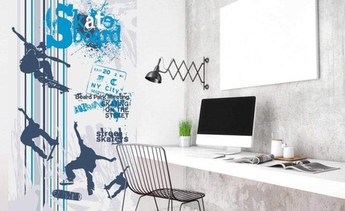 Dimex Skate Wall Mural 150x250cm 2 Panels Ambiance | Yourdecoration.co.uk