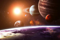 Dimex Solar System Wall Mural 375x250cm 5 Panels | Yourdecoration.co.uk