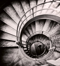 Dimex Spiral Stairs Wall Mural 225x250cm 3 Panels | Yourdecoration.co.uk