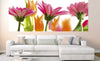 Dimex Spring Flowers Wall Mural 375x150cm 5 Panels Ambiance | Yourdecoration.co.uk