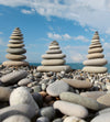 Dimex Stack of Stones Wall Mural 225x250cm 3 Panels | Yourdecoration.co.uk
