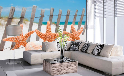 Dimex Starfish Wall Mural 375x250cm 5 Panels Ambiance | Yourdecoration.co.uk
