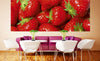 Dimex Strawberry Wall Mural 375x150cm 5 Panels Ambiance | Yourdecoration.co.uk