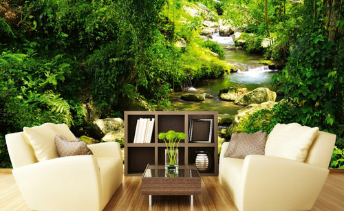 Dimex Stream Wall Mural 375x250cm 5 Panels Ambiance | Yourdecoration.co.uk