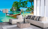Dimex Thailand Boat Wall Mural 375x250cm 5 Panels Ambiance | Yourdecoration.co.uk