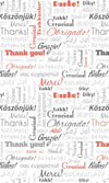 Dimex Thank You Wall Mural 150x250cm 2 Panels | Yourdecoration.co.uk