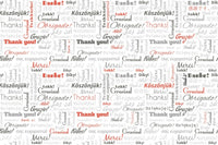 Dimex Thank You Wall Mural 375x250cm 5 Panels | Yourdecoration.co.uk