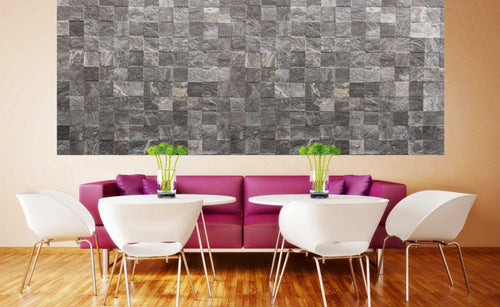 Dimex Tile Wall Wall Mural 375x150cm 5 Panels Ambiance | Yourdecoration.co.uk