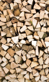 Dimex Timber Logs Wall Mural 150x250cm 2 Panels | Yourdecoration.co.uk