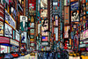 Dimex Times Square Wall Mural 225x250cm 3 Panels | Yourdecoration.co.uk