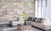 Dimex Travertine Wall Mural 375x250cm 5 Panels Ambiance | Yourdecoration.co.uk