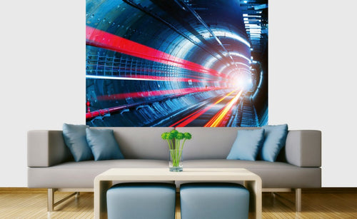 Dimex Tunnel Wall Mural 225x250cm 3 Panels Ambiance | Yourdecoration.co.uk