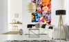 Dimex Vintage Flowers Wall Mural 150x250cm 2 Panels Ambiance | Yourdecoration.co.uk