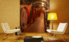 Dimex Wine Barrels Wall Mural 225x250cm 3 Panels Ambiance | Yourdecoration.co.uk