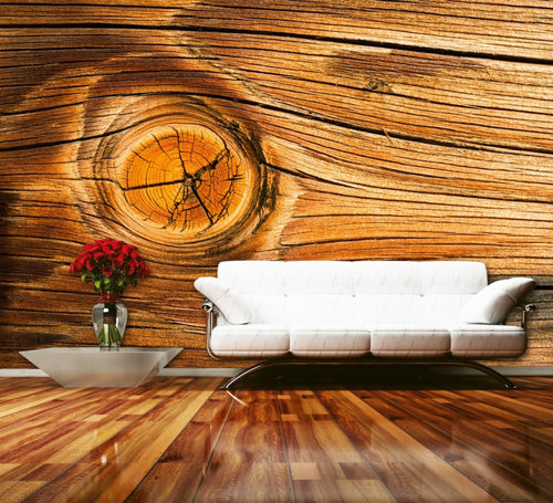 Dimex Wood Knot Wall Mural 375x250cm 5 Panels Ambiance | Yourdecoration.co.uk