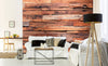 Dimex Wooden Wall Wall Mural 375x250cm 5 Panels Ambiance | Yourdecoration.co.uk