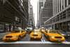 Dimex Yellow Taxi Wall Mural 375x250cm 5 Panels | Yourdecoration.co.uk