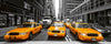 Dimex Yelow Taxi Wall Mural 375x150cm 5 Panels | Yourdecoration.co.uk