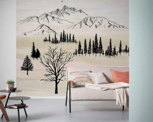 Komar Backcountry Non Woven Wall Mural 300x280cm 6 Panels Ambiance | Yourdecoration.co.uk