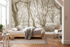 Komar Bleached Birch Non Woven Wall Murals 400x250cm 4 panels Ambiance | Yourdecoration.co.uk