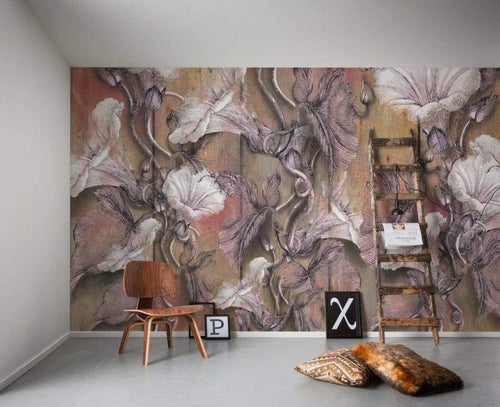 Komar Bloomin Non Woven Wall Mural 400x250cm 4 Panels Ambiance | Yourdecoration.co.uk