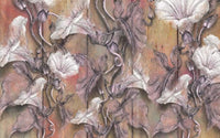 Komar Bloomin Non Woven Wall Mural 400x250cm 4 Panels | Yourdecoration.co.uk